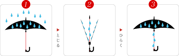 傘布が１枚
